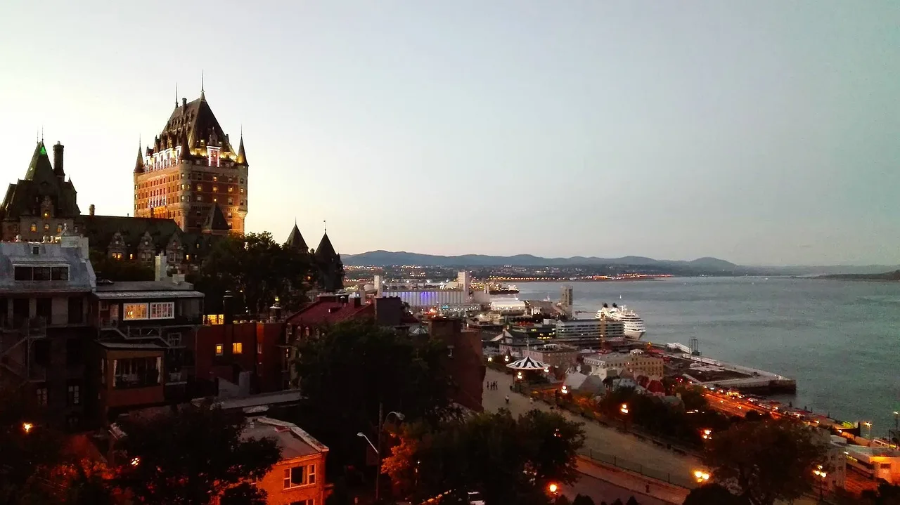 quebec, panorama, night, night sky, sunset, sun, river, frontenac, dufferin, city, canada, landscape, heritage, tourism, water, quebec canada, summer, quebec city, sky, monuments, big, nature, quebec landscape. Bilingual lease administration in Quebec under Bill 101 and TAL forms