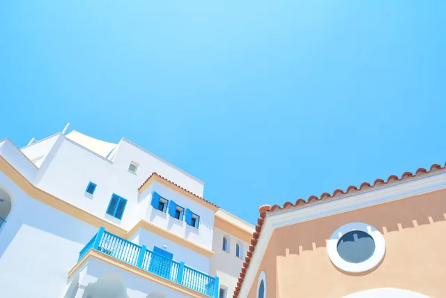 architecture, blue sky, buildings, city, contemporary, daylight, nature, homes, houses, exteriors, house exteriors, outdoors, sky, sunny. Property management licenses: four questions to ask first